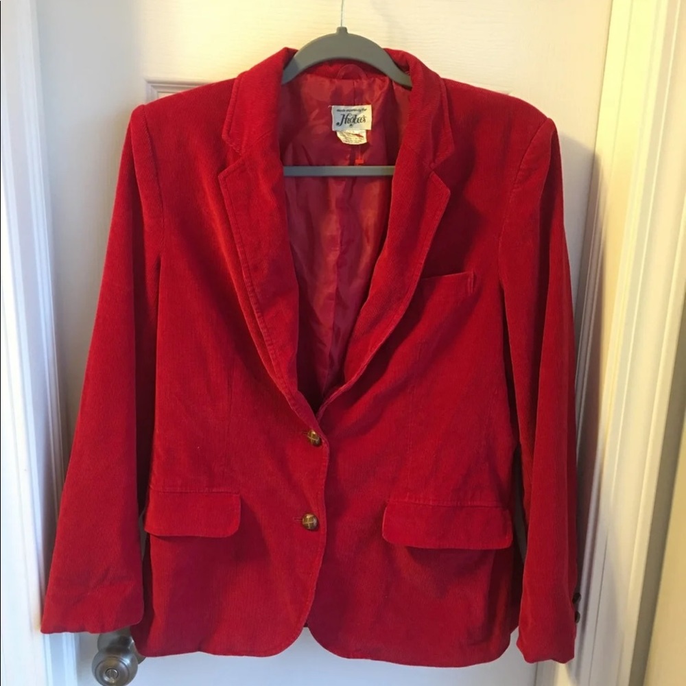 Higbee's Vintage Red Blazer